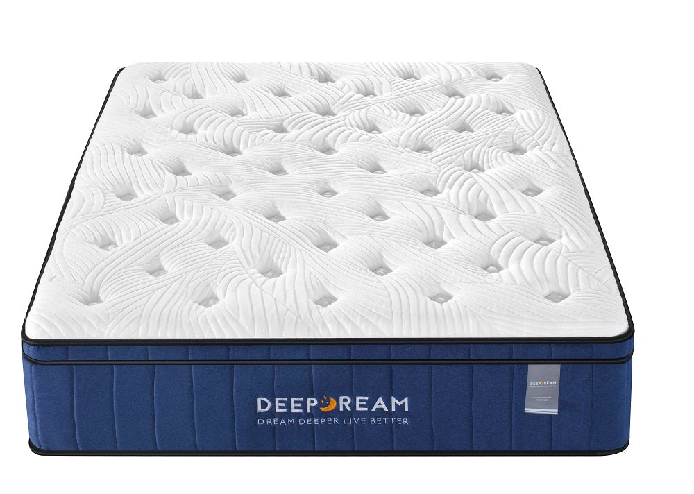 H&L Cool Gel Memory Foam Mattress 5 Zone Latex 34Cm