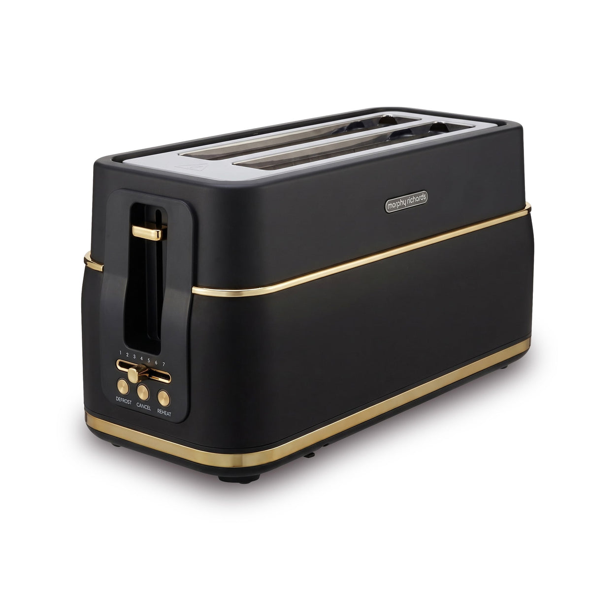 Black toaster,, detail