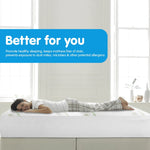 Hill Bamboo Mattress Protector Queen Size Hypoallergenic Soft Bedding Cover