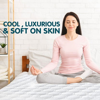 Queen Mattress Protector Cool Max 203x152x35cm