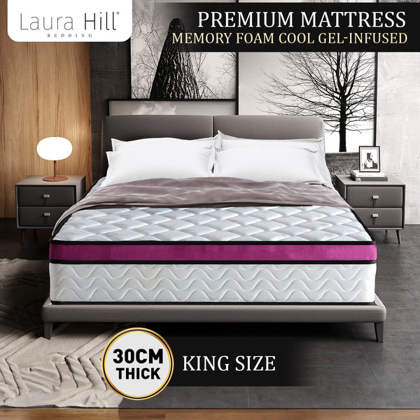  Memory Foam Cool Gel Infused King Mattress