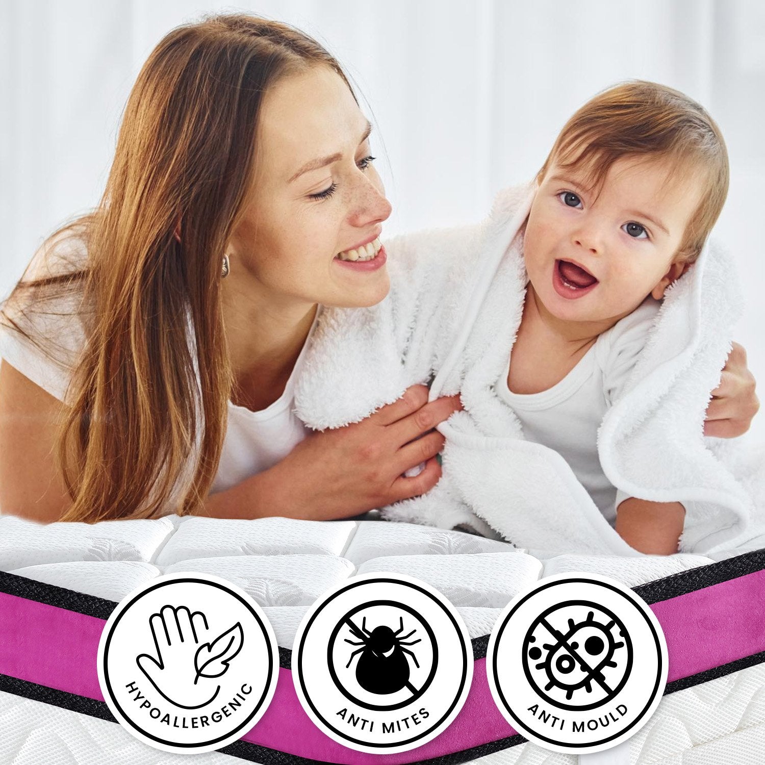 Memory Foam Cool Gel Infused King Mattress