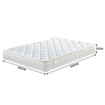 Pillow Top Pocket Spring 22in Mattress - Queen