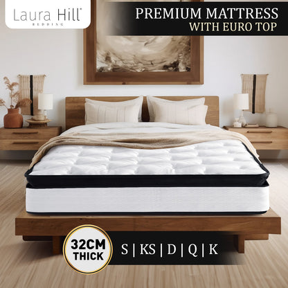 Single Mattress Euro Top Comfort