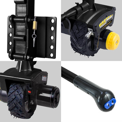 Electric Jockey Wheel 12V Motorised double
