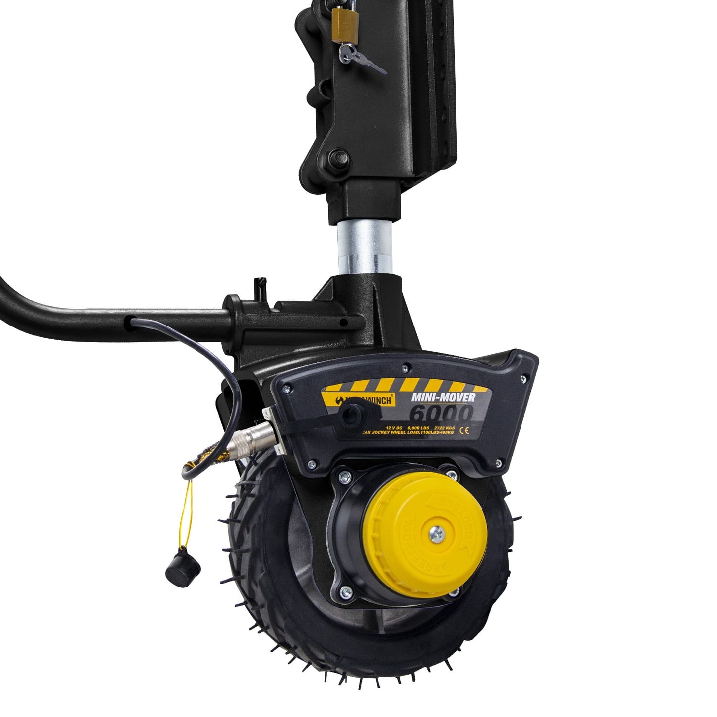 Electric Jockey Wheel 12V Motorised double