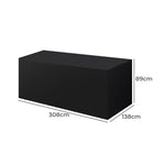 Luxury Outdoor Furniture Cover Garden Black 45cm Extension  Durable