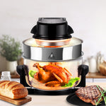 17L Digital Family Turbo Convection Oven Broiler Cooker Electric Black