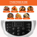 17L Digital Family Turbo Convection Oven Broiler Cooker Electric Black