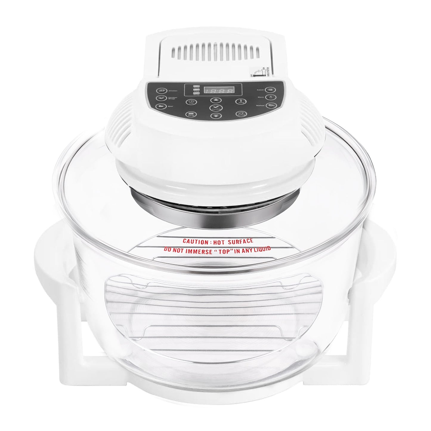 17L Digital Family Turbo Convection Oven Broiler Cooker Electric White