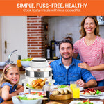 17L Digital Family Turbo Convection Oven Broiler Cooker Electric White