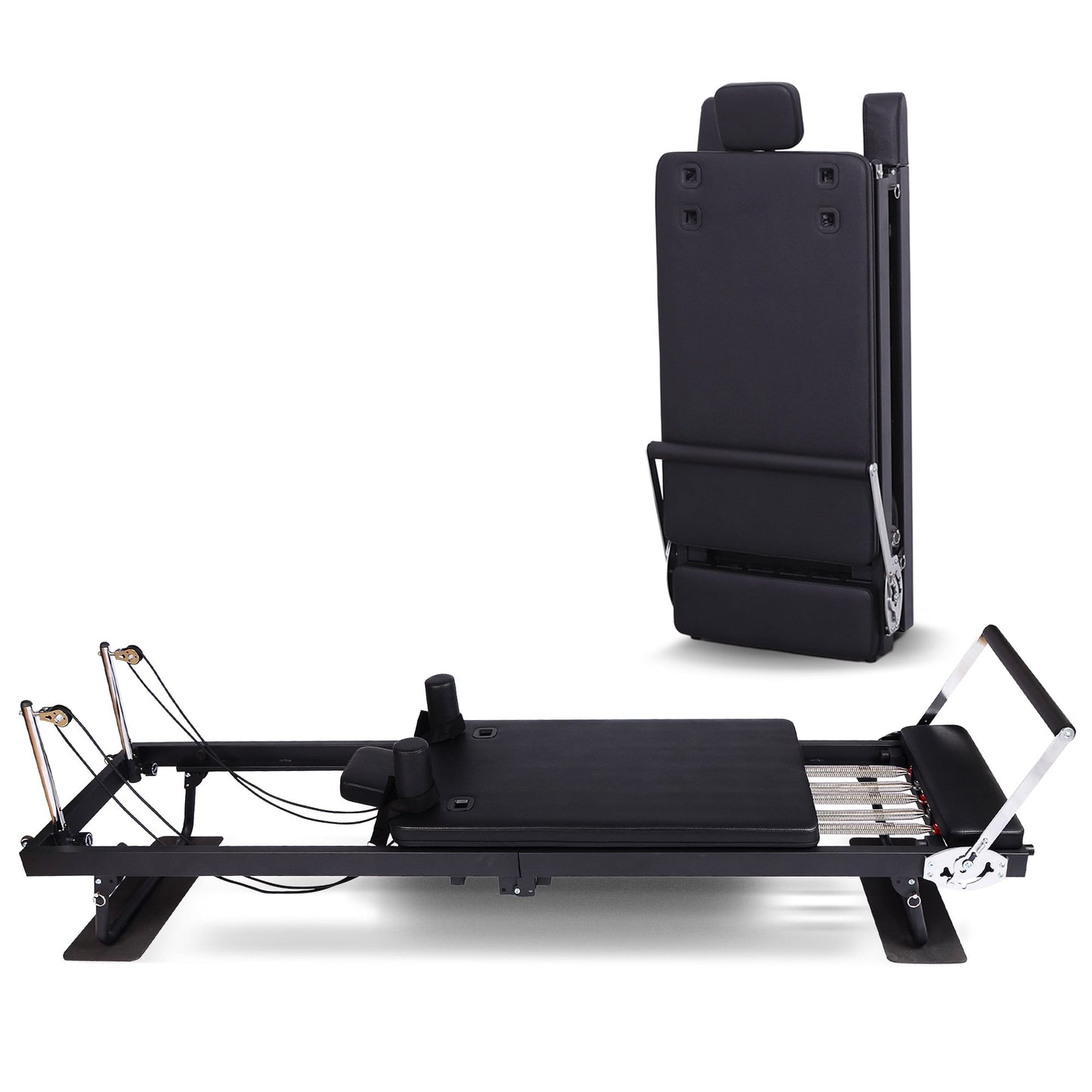 Pilates Reformer Steel Foldable 232x62x58.5cm