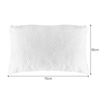 Hill Cooling Memory Foam Pillow Single Size Soft Support Sleep Comfort