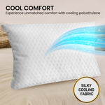 Hill Cooling Memory Foam Pillow Single Size Soft Support Sleep Comfort
