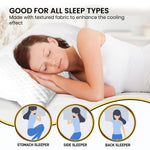 Hill Cooling Memory Foam Pillow Single Size Soft Support Sleep Comfort
