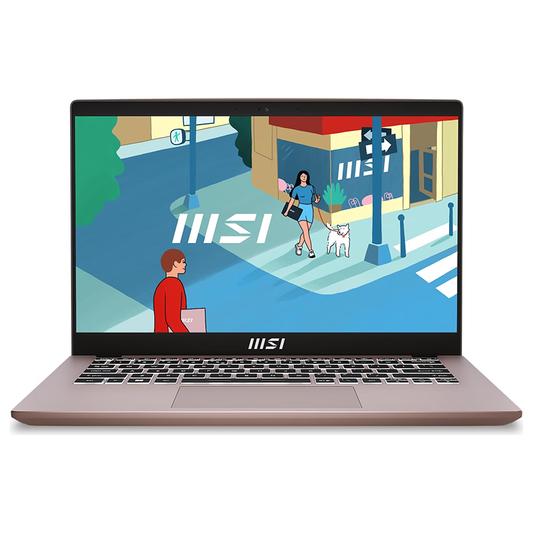 MSI Modern 14 Rose Beige Notebook I5 14" 512G 16G