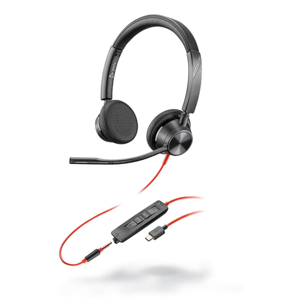  Plantronics/Poly Blackwire 3325 Headset Usb-C, 3.5 Mm