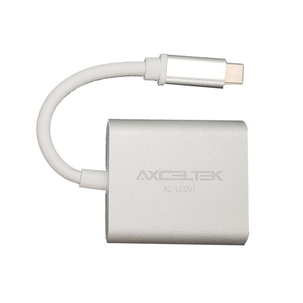  Axceltek Usb-C M To Dvi F 15Cm Adapter