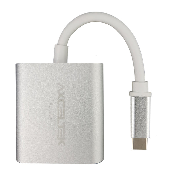  Axceltek Usb-C M To Vga F 15Cm Adapter