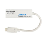 Axceltek Usb-C To Ethernet 15Cm Cable Adapter