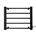Heated Electric Towel Bathroom Rack EV-90- Black
