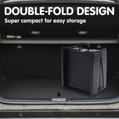 152cm Portable Dog Pet Ramp - Black