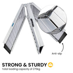 Folding Aluminium Wheelchair Ramp 4FT Portable Mobility Access