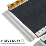 Folding Aluminium Wheelchair Ramp 4FT Portable Mobility Access
