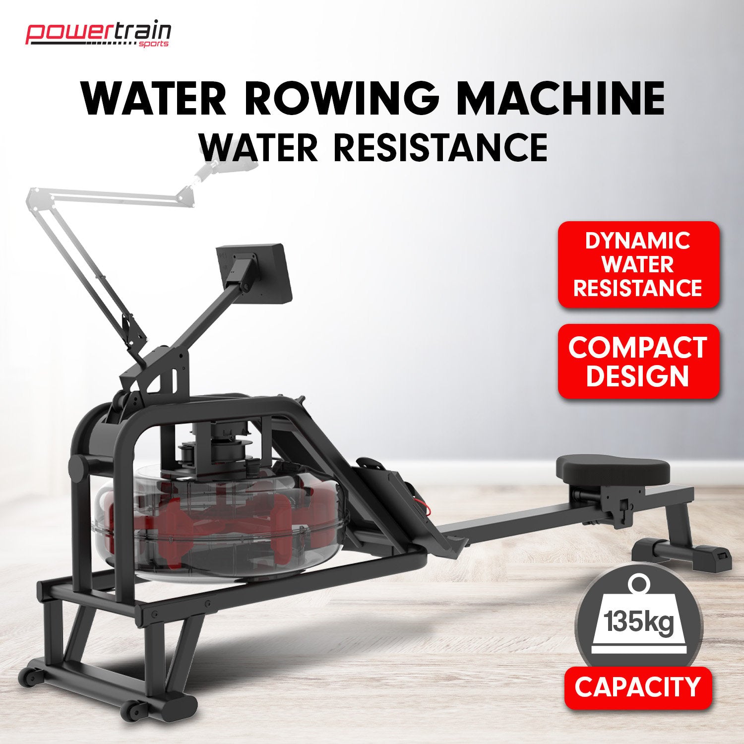 13L Water Resistance Rowing Machine Rower