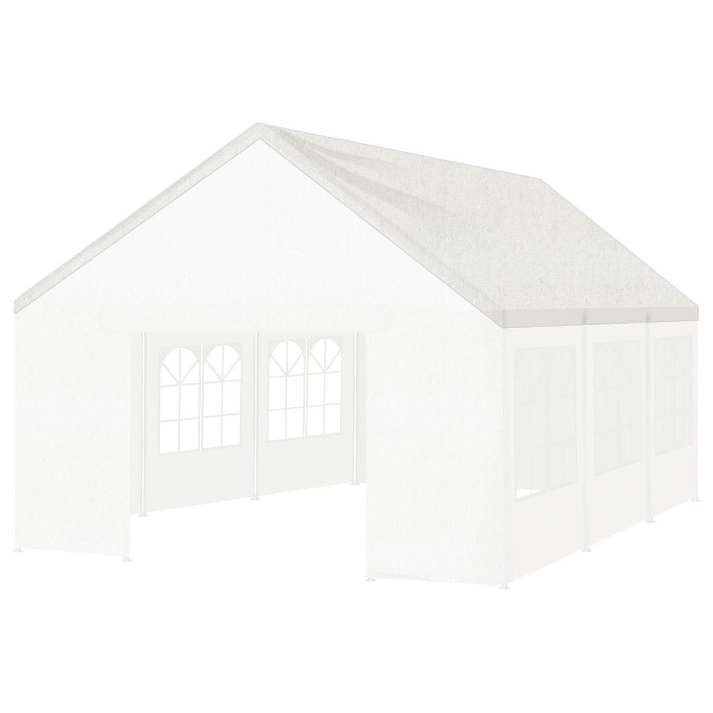 Outdoor Marquee Roof White Premium 6x6cm