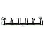 6 Bikes Stand Bicycle Bike Rack Floor