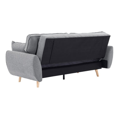 Fabric Sofa Bed Grey