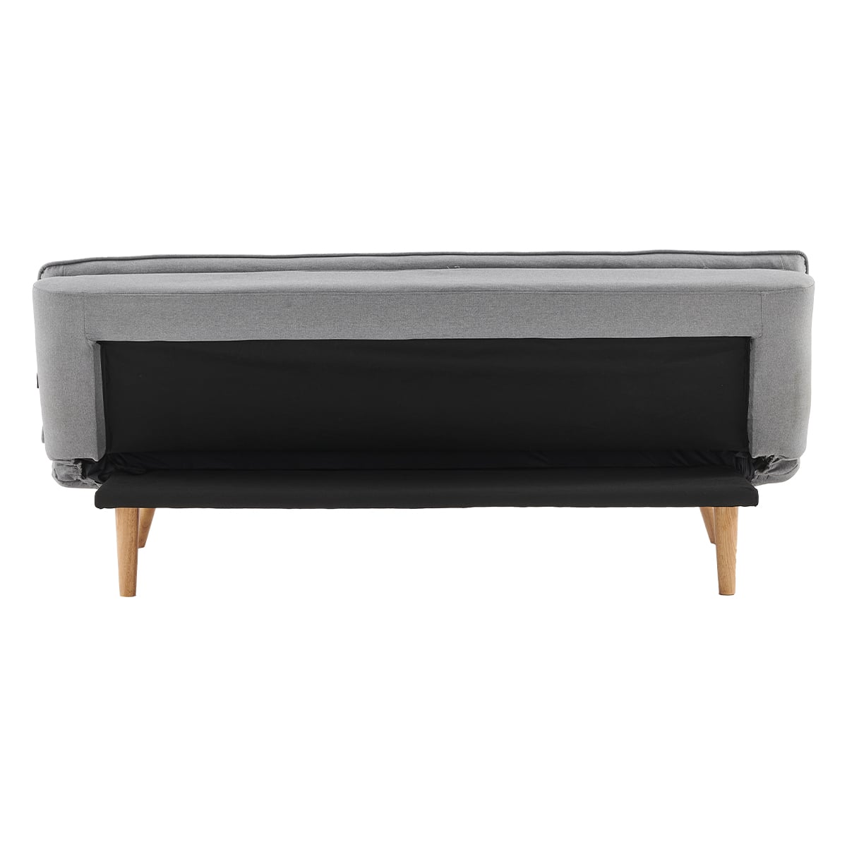 Grey 3 Seater Sofa Bed Lounge 180x80x70cm