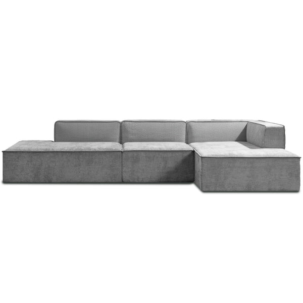  Vani 3-Seater Modular Sofa Set Light Grey Modern Living Room Furniture