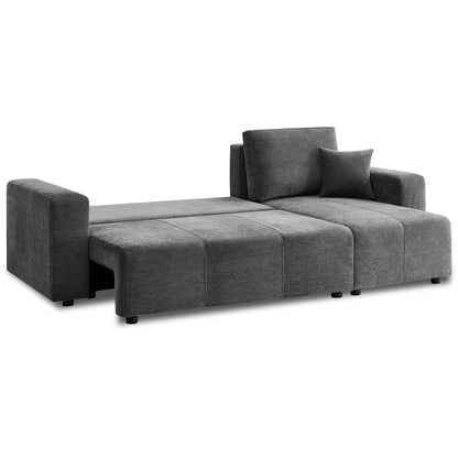 L Shape Sofa Bed Storage 242x142cm