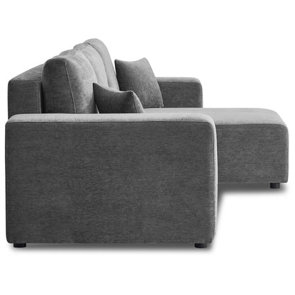 L Shape Sofa Bed Storage 242x142cm
