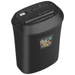 25L 12-Sheet Electric Paper Shredder Cross-Cut Home Office Cutter