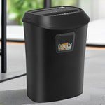25L 12-Sheet Electric Paper Shredder Cross-Cut Home Office Cutter