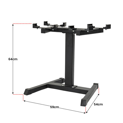 Adjustable Dumbbell Stand 150kg Rack | HomeAndLiving - 5