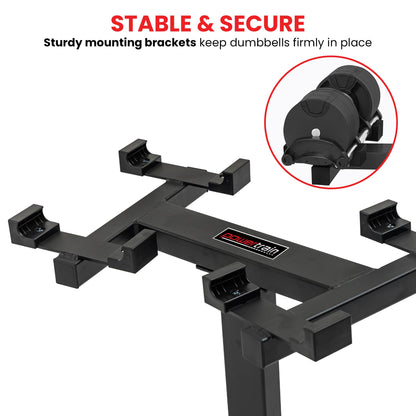 Adjustable Dumbbell Stand 150kg Rack | HomeAndLiving - 7