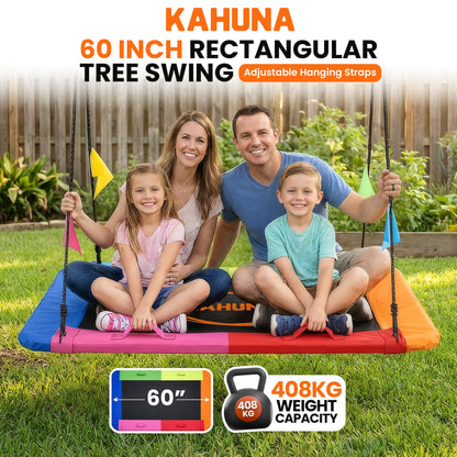 60in Rectangular Tree Swing Foam Padded | HomeAndLiving - 10