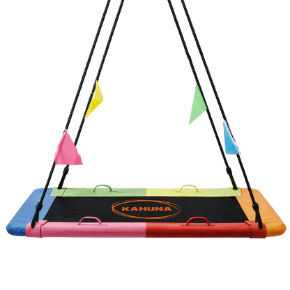 60in Rectangular Tree Swing Foam Padded | HomeAndLiving - 6