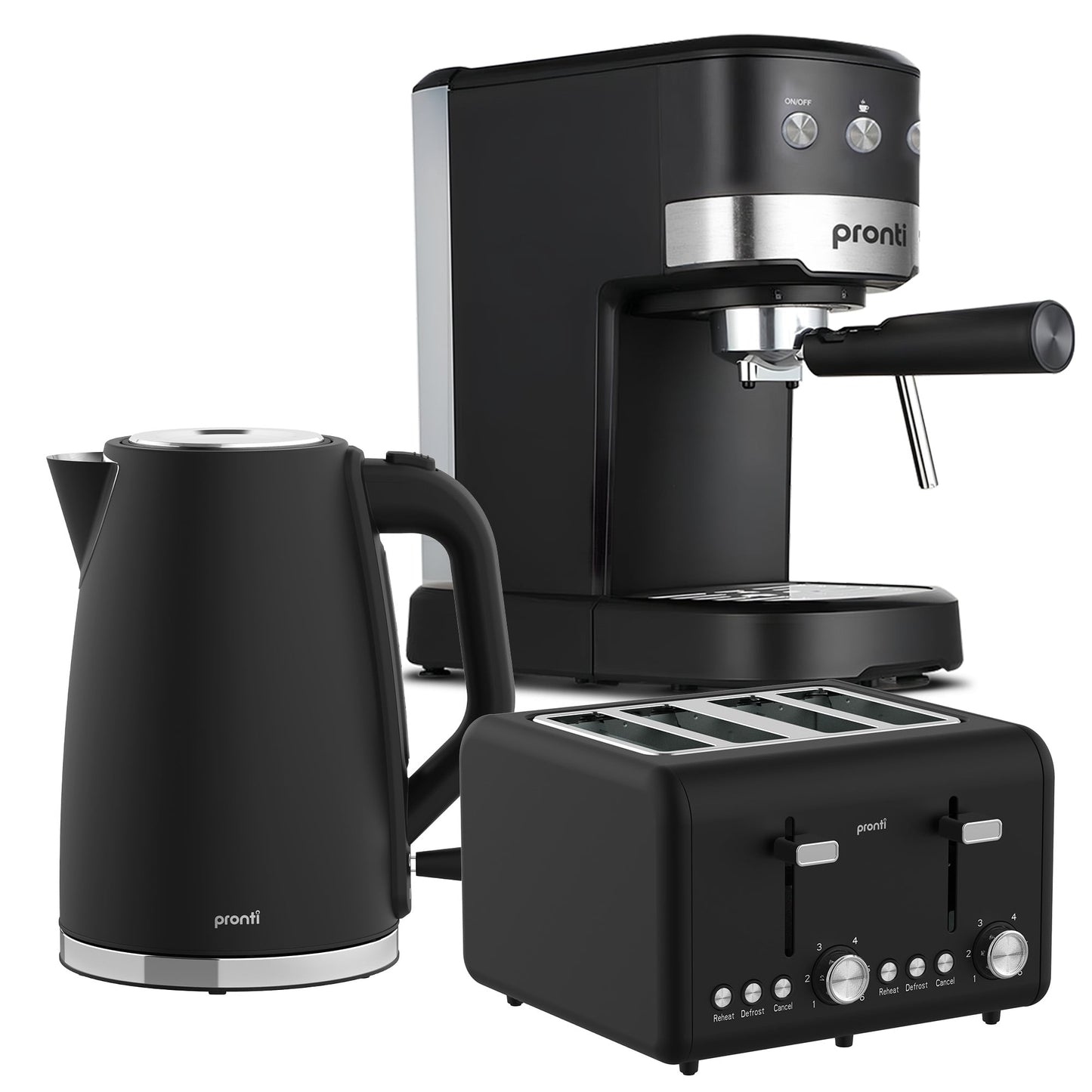 Breakfast Set Silver Coffee Machine 1x2cm