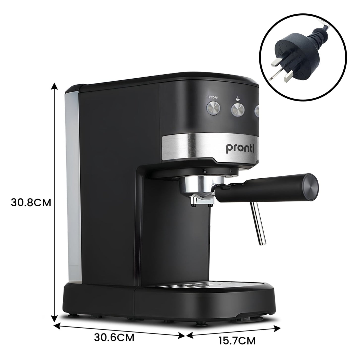 Breakfast Set Silver Coffee Machine 1x2cm