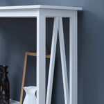 White A Frame Console Table for Chic Interiors