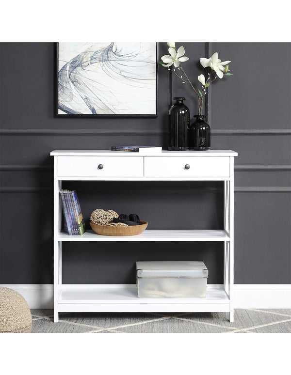  Sleek White Console Table for Modern Spaces