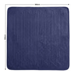Electric Heated Blanket Throw Fleece 10 Settings | HomeAndLiving