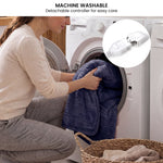 Electric Heated Blanket Throw Fleece 10 Settings | HomeAndLiving