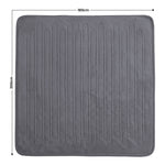 Electric Heated Blanket 10 Heat Settings Grey | HomeAndLiving