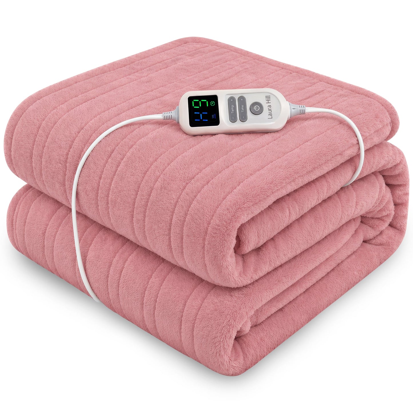 Electric Heated Blanket Throw 10 Heat Settings | HomeAndLiving